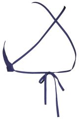 Women's Team Swim Top Tie Back Solid/navy Kadin Bi̇ki̇ni̇ Üstü 34