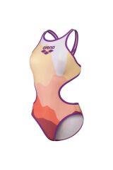 WOMEN'S ARENA ONE MORNING LIGHT SWIMSUIT TECH BACK KADIN YÜZÜCÜ MAYOSU