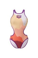 WOMEN'S ARENA ONE MORNING LIGHT SWIMSUIT TECH BACK KADIN YÜZÜCÜ MAYOSU