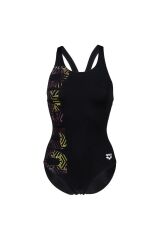 WOMEN ARENA KIKKO PRO SWIMSUIT V BACK GRAPHIC KADIN YÜZÜCÜ MAYOSU