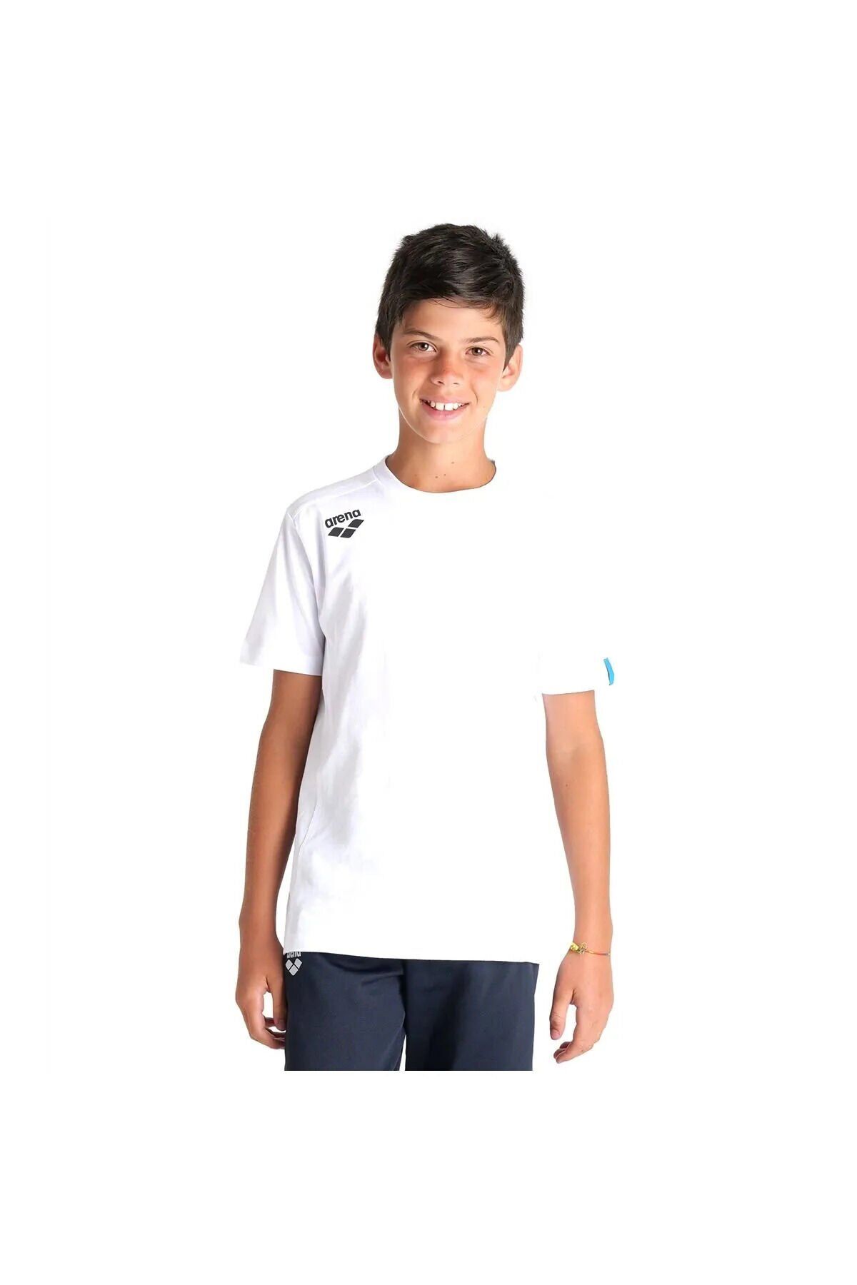 Jr Team Çocuk Beyaz Günlük Stil T-Shirt 004918100 12-13 YAŞ