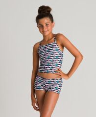 tropical summer jr tankini arena kız çocuk mayosu