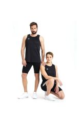 Icons Tank Top Mesh unisex Siyah Günlük Stil Tişört 005107552