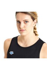 Icons Tank Top Mesh unisex Siyah Günlük Stil Tişört 005107552
