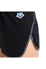 Icons Taped Short Kadın Siyah Günlük Stil Şort 005156550