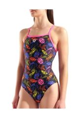 KADIN YÜZÜCÜ MAYOSU SEA TURTLES SWIMSUIT LIGHTDROP BACK 010221509 40