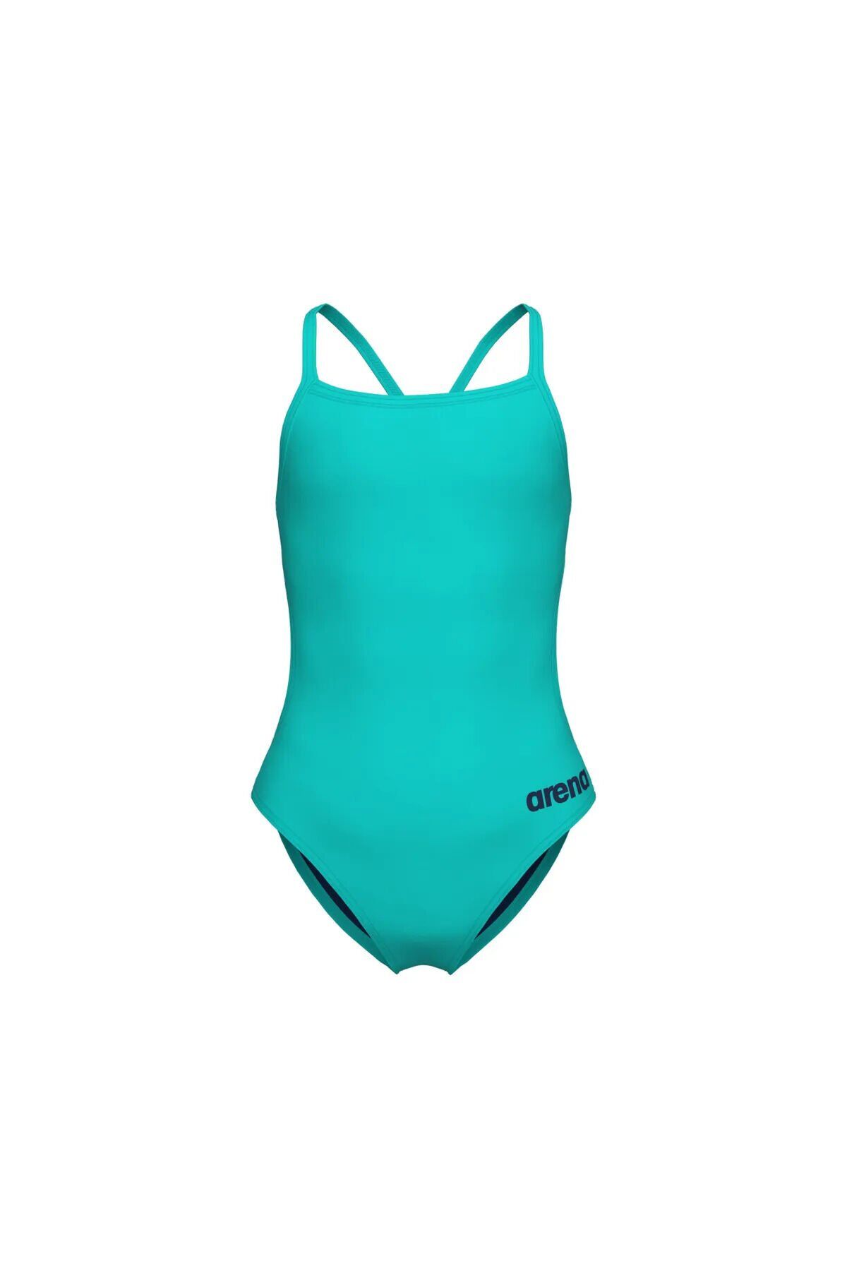 GIRL'S TEAM SWIMSUIT CHALLENGE SOLID KIZ COÇUK MAYOSU