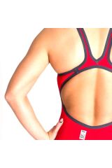 Powerskin Carbon Air2 Ob Kadın Kırmızı Yarış Mayosu 00112845