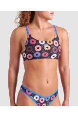 WOMENS ARENA DONUTS BIKINI BANDEAU 36