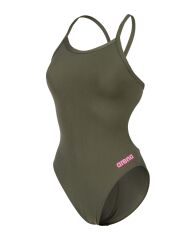 WOMENS TEAM SWIMSUIT CHALLANGE SOLID KADIN YÜZÜCÜ MAYOSU