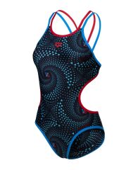WOMEN'S ARENA ONE FIREFLOW SWIMSUIT DOUBLE CROSS PARİS OLİMPİYAT KADIN YÜZÜCÜ MAYOSU