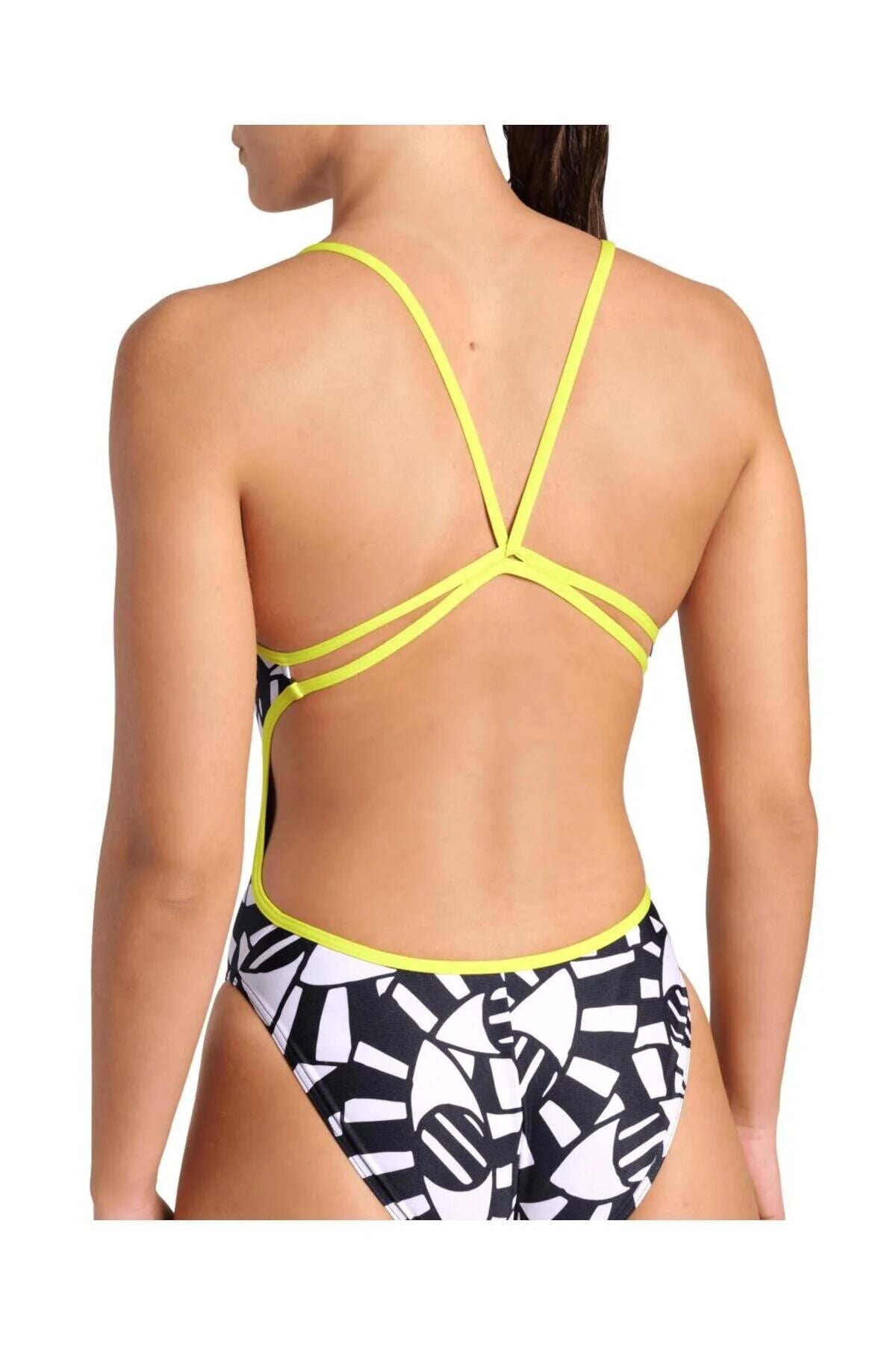 Arena Open Your Eyes Swimsuit Lace Back Kadın Yüzücü Mayosu 008158503