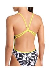 Arena Open Your Eyes Swimsuit Lace Back Kadın Yüzücü Mayosu 008158503