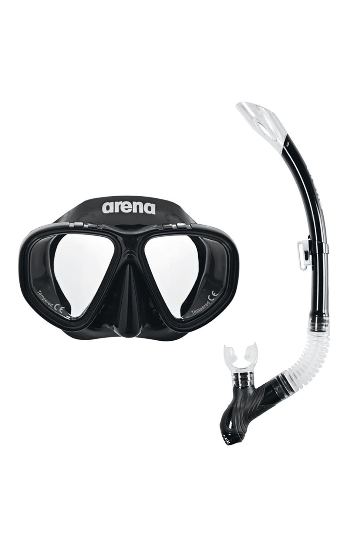 Premium Snorkeling Set Unisex Siyah Yüzücü Şnorkel 002018505