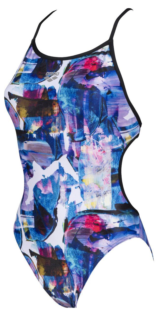 W PAINTERLY LACE BACK ONE PİECE ARENA KADIN MAYOSU