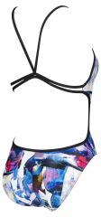 W PAINTERLY LACE BACK ONE PİECE ARENA KADIN MAYOSU
