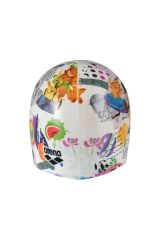 HD Swim Cap Collage Çok Renkli Yüzücü Bone 005572252