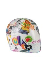 HD Swim Cap Collage Çok Renkli Yüzücü Bone 005572252
