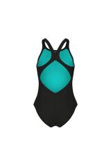 Girl's Multi Colours Swimsuit V Back Kız Çocuk Yüzücü Mayo 009007509 14-15 YAŞ