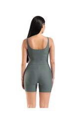 Woman Sleveless Slimkini Kadın Mayo