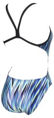 W SPEED STRIPES CHALLANGE BACK ONE PİECE ARENA KADIN MAYO