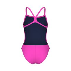 GIRL'S TEAM SWIMSUIT CHALLENGE SOLID KIZ COÇUK YÜZÜCÜ MAYOSU