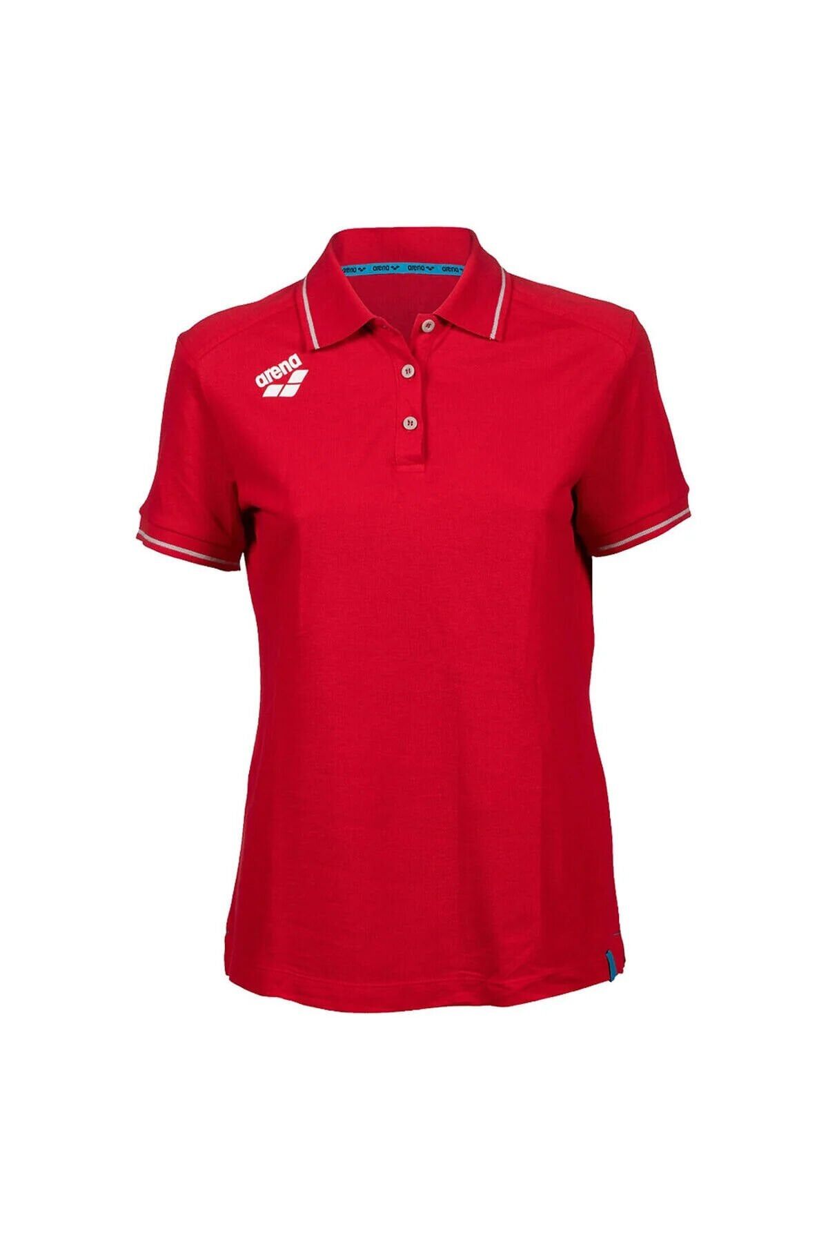 Team Solid Cotton Kadın Kırmızı Günlük Stil T-Shirt 004893400