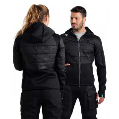 Team Line Half-Quilted Jacket Unisex ARENA  Kapşonlu Mont