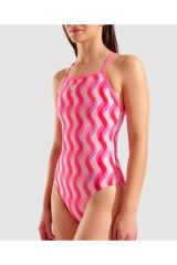 W RIPPLE PRINT SWIMSUIT LIGHTDROP 38