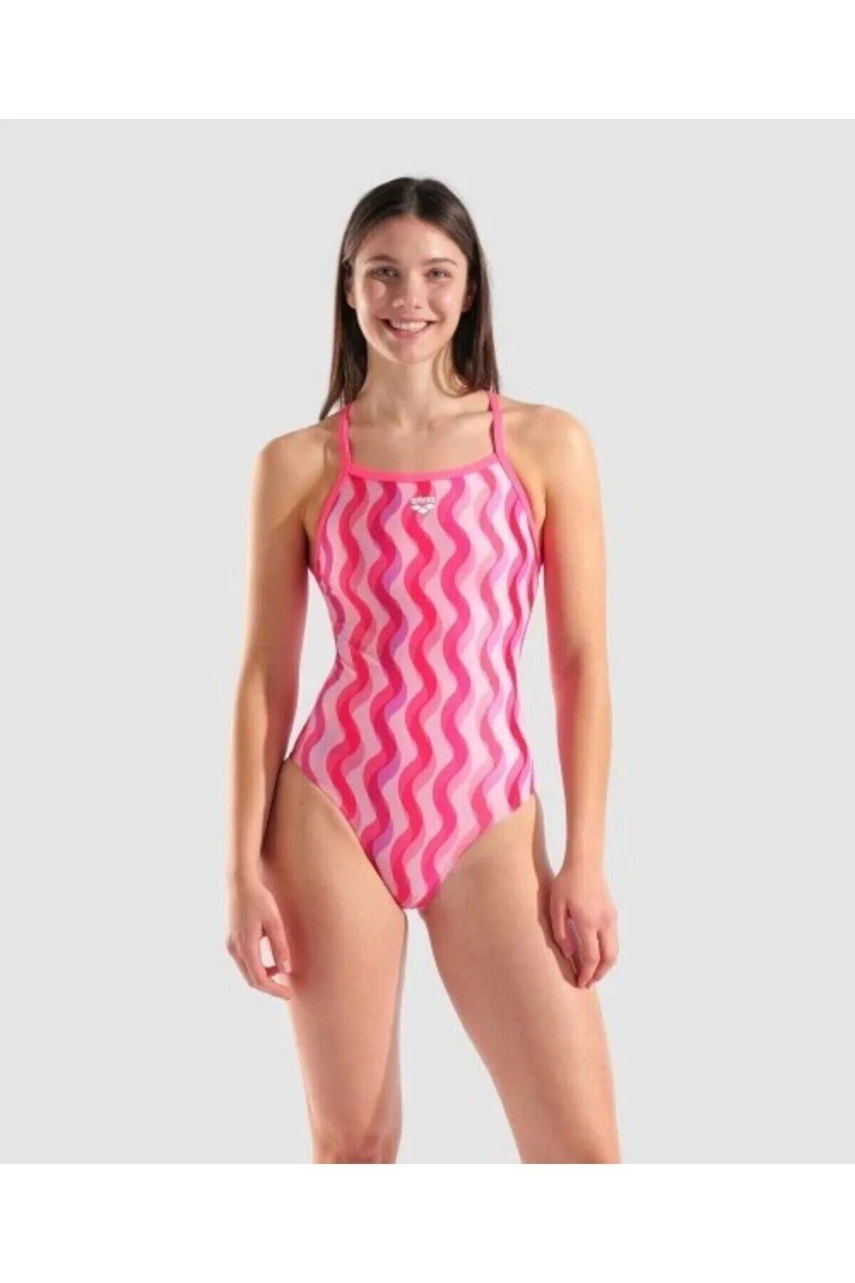 W RIPPLE PRINT SWIMSUIT LIGHTDROP 40