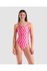 W RIPPLE PRINT SWIMSUIT LIGHTDROP 40