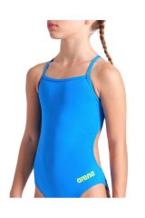 Team Swimsuit Challenge Solid Kız Çocuk Mayo