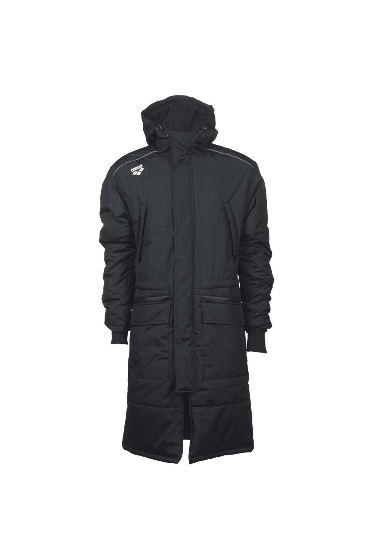 TEAM PARKA SOLID KABAN (KOYU GRİ RENK)