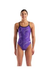 W FIREFLOW SWIMSUIT CHALLANGE BACK PURPLE 38