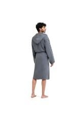 Zeal Plus Unisex Gri Antrenman Bornoz 005308101