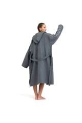 Zeal Plus Unisex Gri Antrenman Bornoz 005308101
