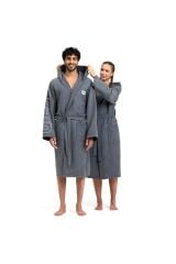 Zeal Plus Unisex Gri Antrenman Bornoz 005308101