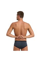 One 12cm Swim Briefs Big Logo Erkek Siyah Yüzücü Mayo 005914551
