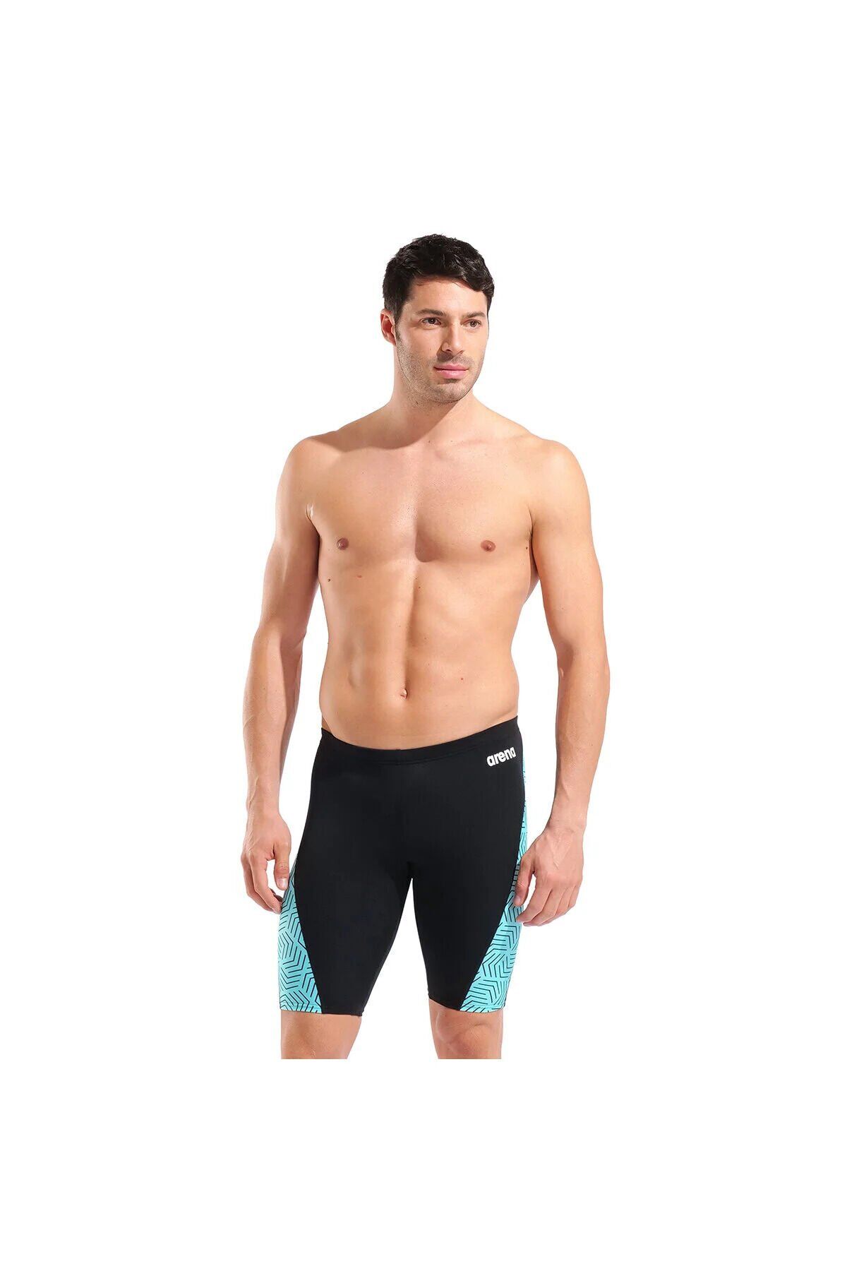 Allover Swim Jammer Erkek Mavi Yüzücü Mayo 011889580 80 CM (BEL ÖLÇÜSÜ)