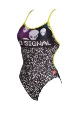 ARENA WOMEN'S CRAZY ARENA SWIMSUIT LACE BACK PLACEMENT