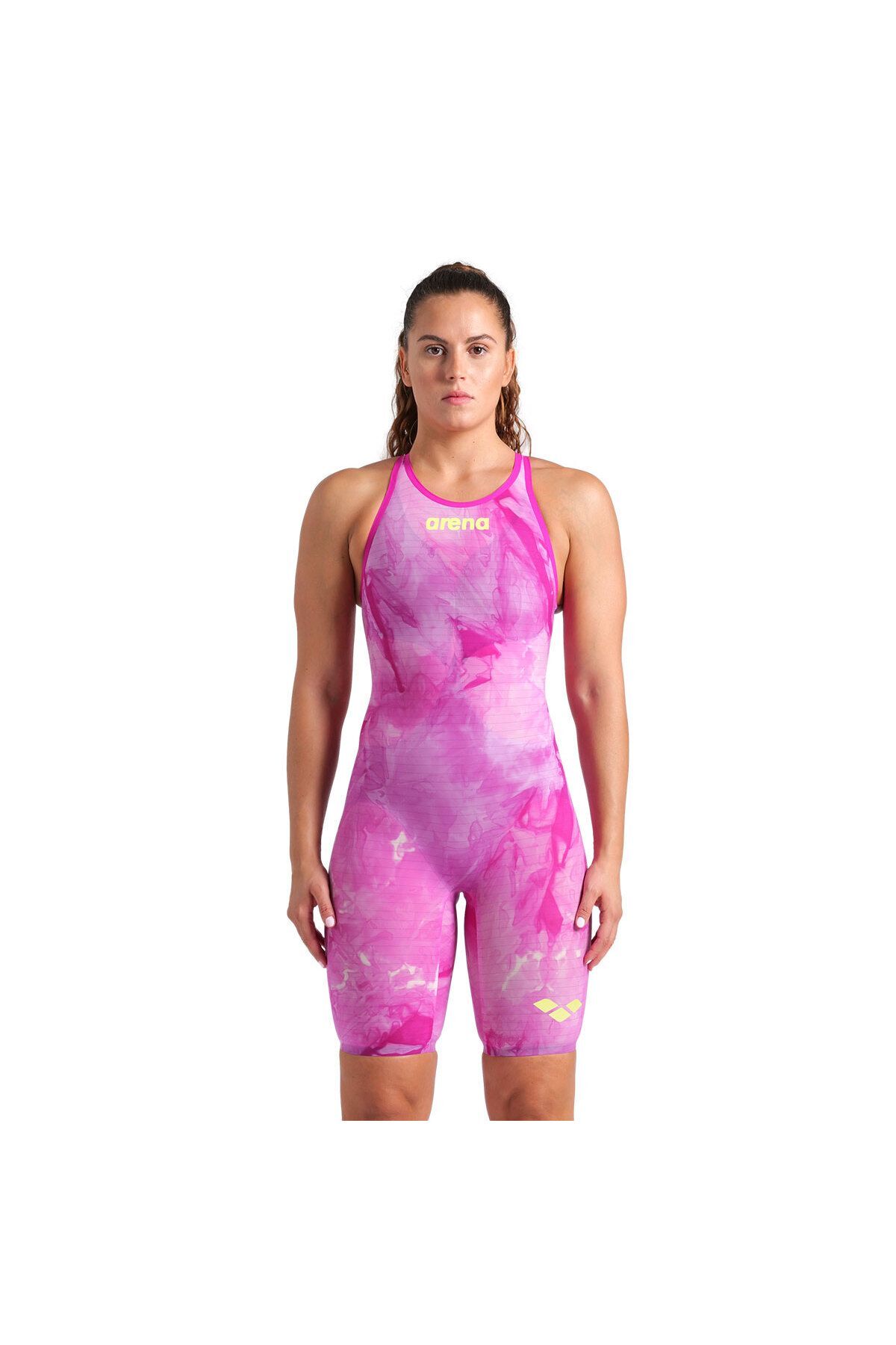 Powerskin Carbon Air2 Le Ob Kadın Pembe Yarış Mayosu 006341150