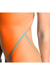 Powerskin St Next Le Ob Kadın Turuncu Yarış Mayosu 006349403