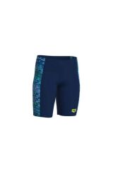Boy's Ondulation Swim Jammer Navy Multi Erkek Çocuk Yüzücü Mayosu 008170750