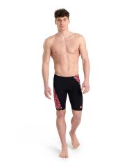 ARENA MEN'S CRAZY ARENA SWIM JAMMER ALLOVER PANEL ERKEK YÜZÜCÜ MAYOSU