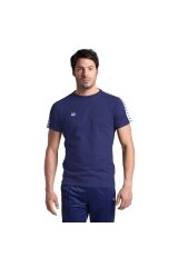 Team Erkek Mavi Günlük Stil T-Shirt %100 COTTON S