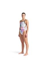 Airbrush Swimsuit Challenge Back Kadın Siyah Yüzücü Mayosu 007912510