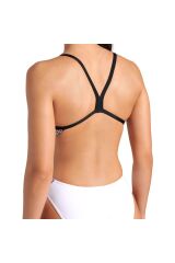 Airbrush Swimsuit Challenge Back Kadın Siyah Yüzücü Mayosu 007912510