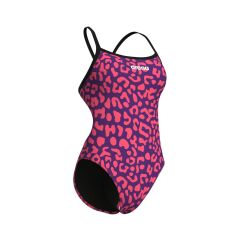 WOMEN'S ARENA PRINTED SWIMSUIT CHALLENGE BACK KADIN YÜZÜCÜ MAYOSU