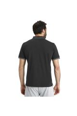 Team Solid Cotton Erkek Siyah Günlük Stil T-shirt 004901500