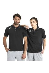 Team Solid Cotton Erkek Siyah Günlük Stil T-shirt 004901500